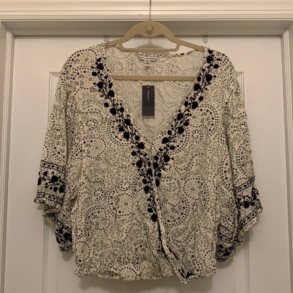 NEW American Eagle Flowy Top